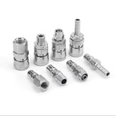 All Weather Stainless Steel Hydraulic Fitting for Excavator Extreme Cold Environment Durable Hose Barb Pipe Nipple Joint