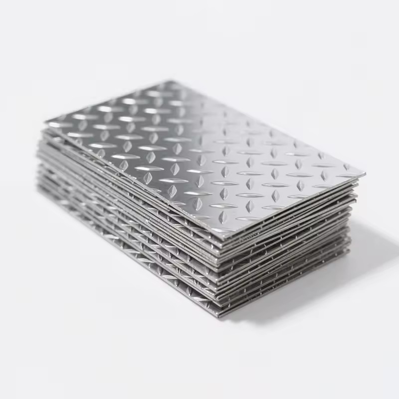 Q235B Checkered Steel Plate Tear Drop Pattern ASTM Standard Steel Sheet
