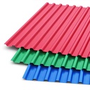 Color-Coated Galvanized Corrugated Board for Building Construction Custom Cutting/Welding/Bending Services