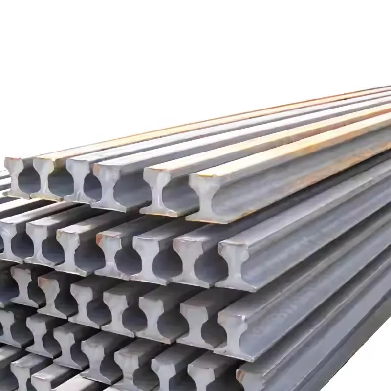DIN 536 Standard Railway Steel Railroad Rail Railways Crane Heavy Rails A65 A75 A100 A120 A150 Crane Rail