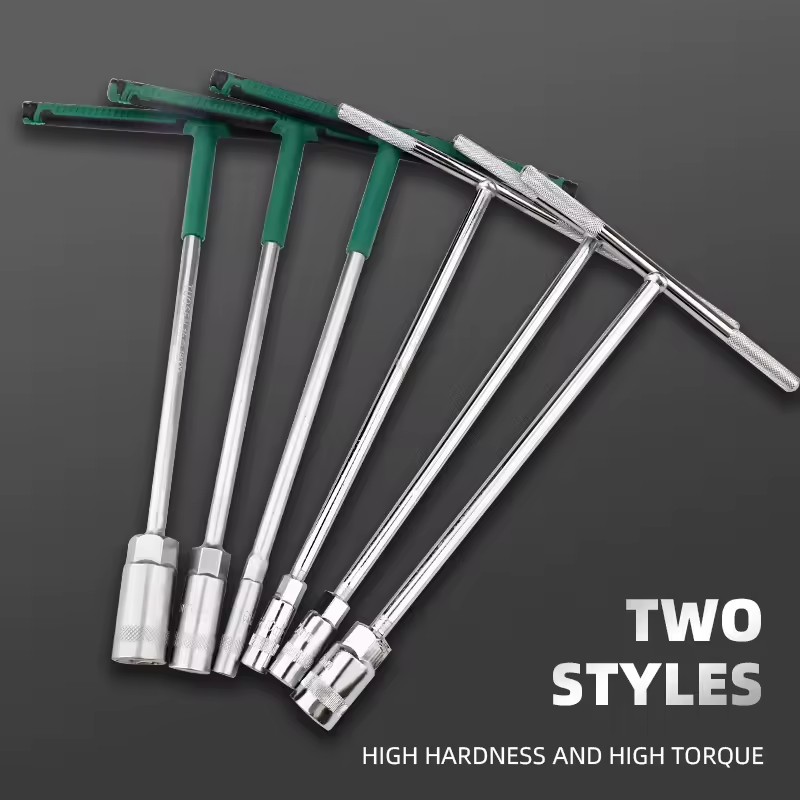 Steel Alloy T-shaped Combination Wrench Set External Hexagon Long Socket Torque DIY OEM Customization Metric Measurement System