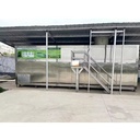 Industrial Food Waste Digesting Commercial Food Waste Composting Machine Horizontal Fermentation Tank