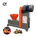 22kw Small Wood Charcoal Brick Screw Forcing Press Sawdust Briquette Making Machine Charcoal Briquette Making Plant