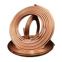 ASTM B280 C1100 High Purity Copper Coil Tube 1/4" 3/8"*30m for Air Conditioner HVAC Systems Customizable