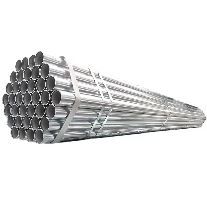 Hot Dipped Galvanized Steel Pipe, SAE1006 Base Material, Wall Thickness 2.75mm, Welded Galvanized Tube for Water Supply