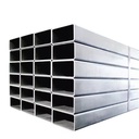 Hollow Section Iron Rectangle Steel 25mm 50mm 75mm Tube ERW Rectangular Weld MS Steel Pipe Square Galvanized Structural Per Kilo