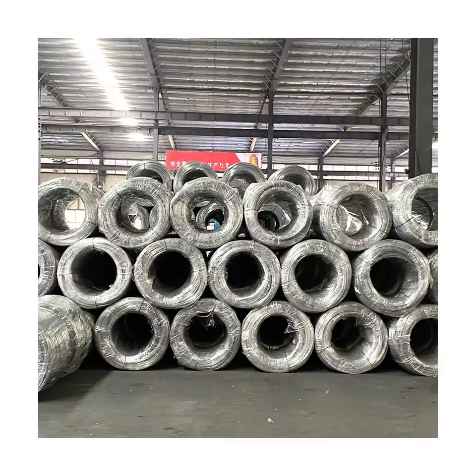 Factory Price Hot Dipped Galvanized Steel Iron Wire 12-18/20-22 Gauge GI Iron Wire with Cutting Service for Baling