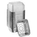 Disposable Food Grade Aluminum Foil Packaging Box Aluminium Foil Containers Pan