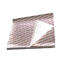 High Quality Custom Printed Gold Sandwich Burger Aluminum Foil Honeycomb Design Silver Foil Hard Temper Cut Roll for Food
