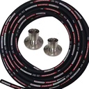 High Quality Industrial Enhanced EPDM Rubber Steam Water Pipe with Heat and High Pressure Resistance, Customizable Length