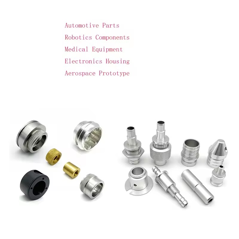 Custom Precision CNC Machined Aluminum Stainless Steel Parts Wire EDM Broaching Milling Turning Service for Automotive