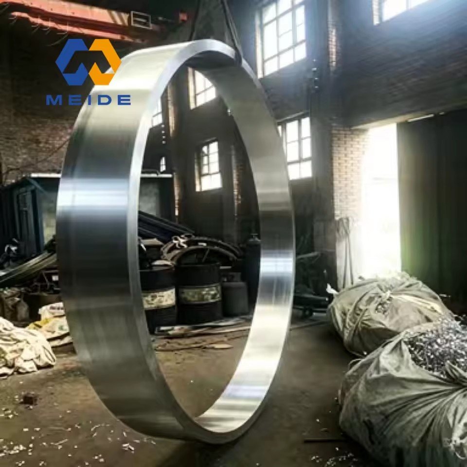 SAE 3310 UNS G33100 14NiCr14 Rolled Ring Carburized Quenched Polished 160 250HB Alloy Roll Forged Ring