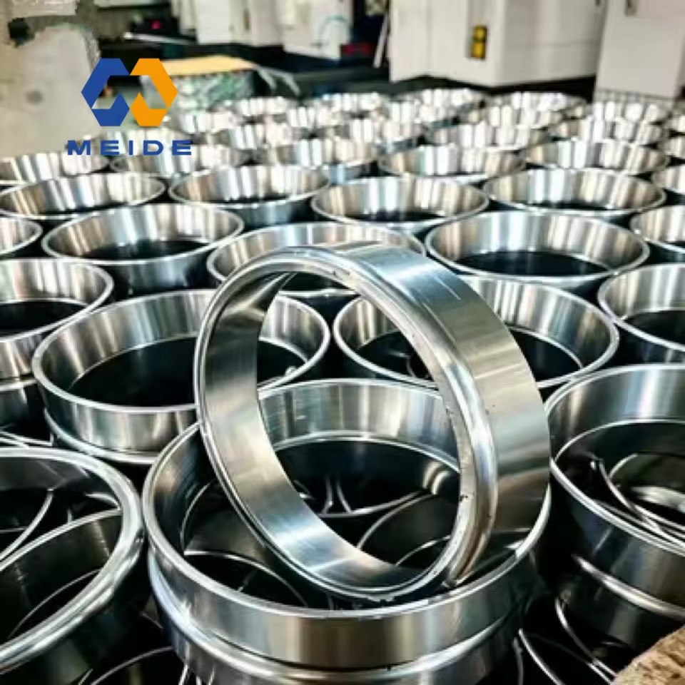 22NiCr14 34CrNiMo6 30CrNiMo8 Forged Ring, Multi-Material Precision Forging CNC Milling OEM Custom Forged Components
