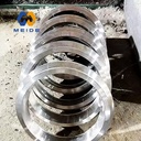 Customized AISI 304 316L Stainless Steel Seamless Forged Ring with Superior Machinability Alloy Steel for Pipeline Components