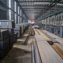 Factory High Quality Hot Rolled Non-alloy Carbon Steel I-beam Construction Steel Profile for Metal Processing