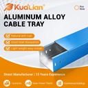 KUALIAN Anti-Oxidation Aluminum Alloy Fully Enclosed Cable Trough for Commercial Office Weak Current Project