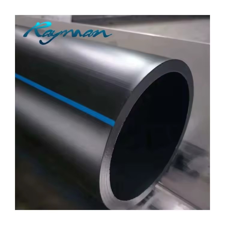 Black HDPE Pipes PE Tubes Ab-PE100/PE80 High Pressure Durable High/Low Temp Resistant for Water Supply Drainage
