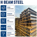 Manufacturer 4340 H Beam Connecting Rod Galvanized H Beam Steel Fence Posts H-beam