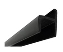 Custom Injection Plastic Extrusion Processing Service PVC Extrusion Profile H-Channel Plastic Profile