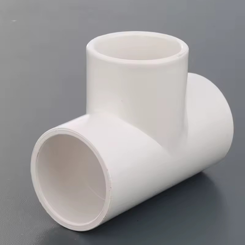 Factory Produced Customizable Size Tee Water Supply Pipe Fittings Pvc Pipe Fittings Tee