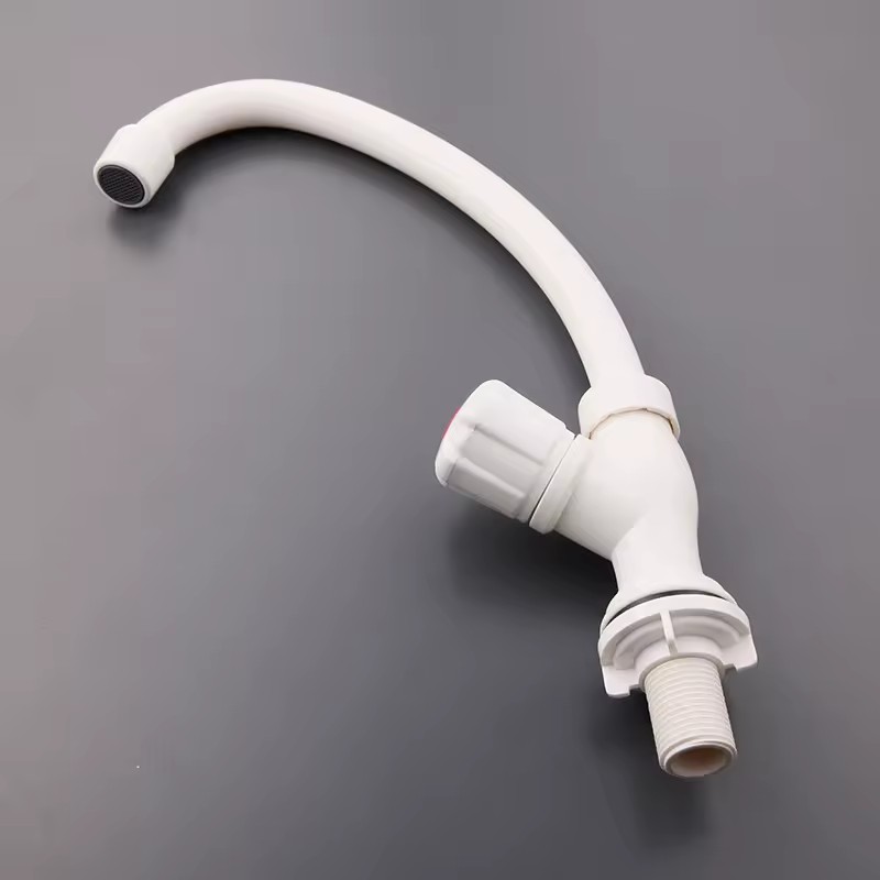 Hot Sell PVC Plastic Faucets Water Taps Bathroom Kitchen Wall Mounted Cabinet Filter Bibcock