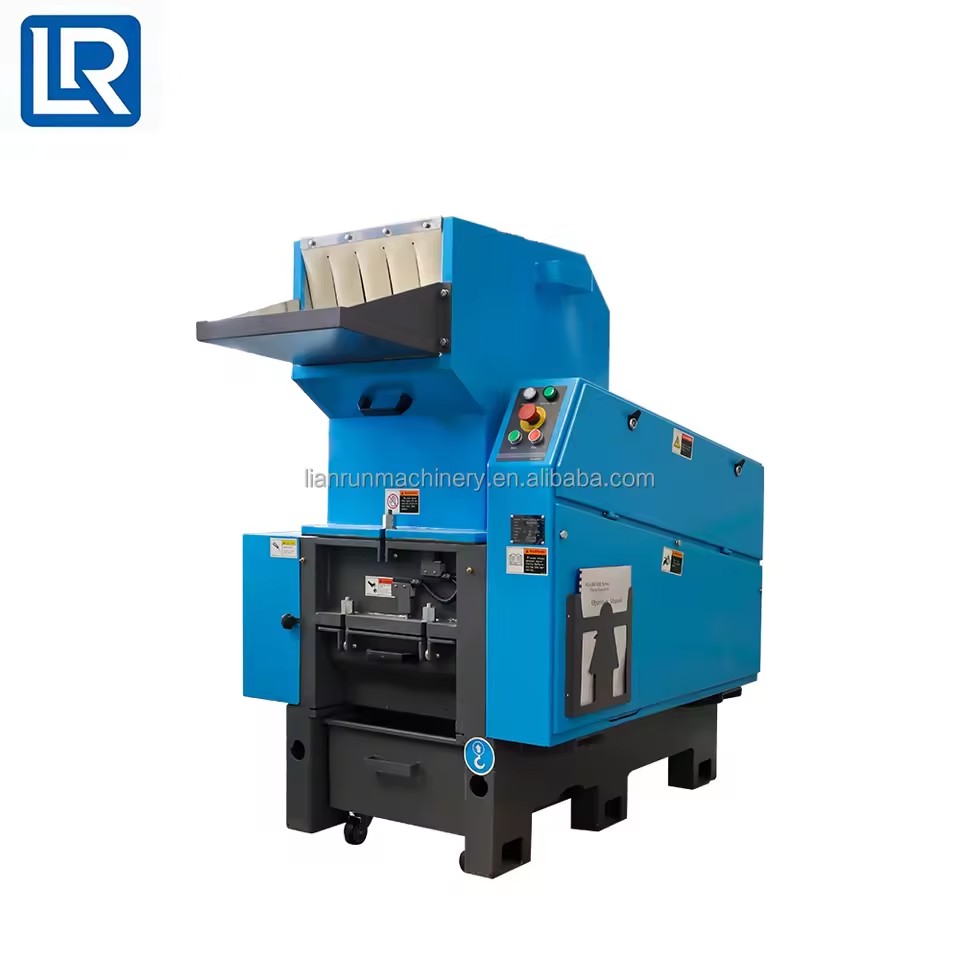 plastic pe pp rigid hard plastic bottle film recycling crusher machine