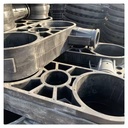 Floating Fish Farming Cage Feeding Net HDPE Bracket in Open Sea 450mm