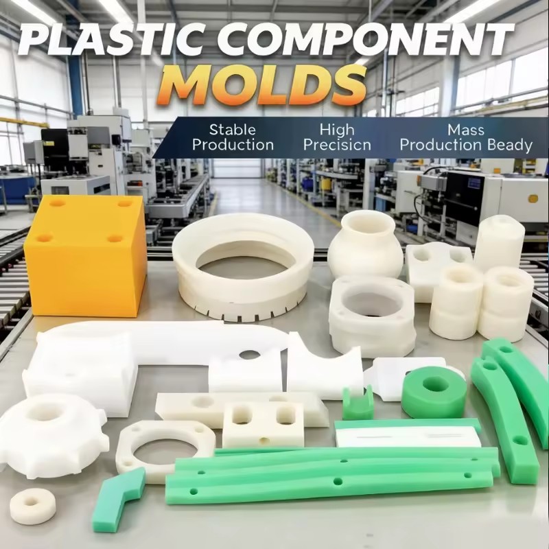 OEM Manufacturer Customized PA66 Nylon ABS PP PC POM Custom Other Plastic Products for Plastic Injection