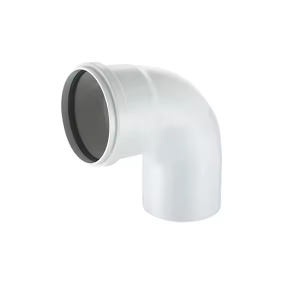 110mm UPVC Drain Pipe Fitting PVC Bend 90 Degree 4 Inch NBR 5688 Standard Waste Drainage System Connector SAM- Wholesale