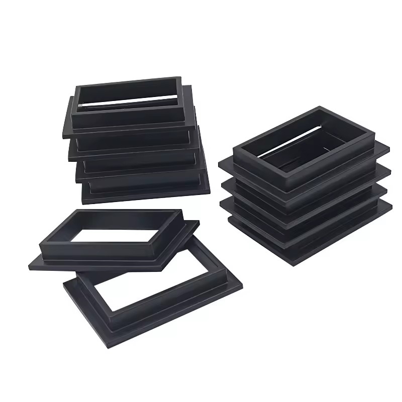 Customized Shape Rectangular Round Rubber Seal EPDM NBR Rubber Gasket Food Grade Silicone Gasket Rubber Products