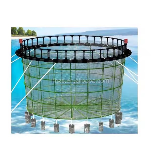 50m HDPE Fishing Cage Floating Fish Farming Cage in Deepsea for Sea Aquaculature