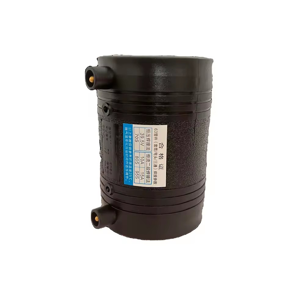 HX High Quality Electrofusion Couplers 63mm S63 HDPE Pipe Fittings SDR9/11/17 PE100 PE80 Moulding High Pressure Processed