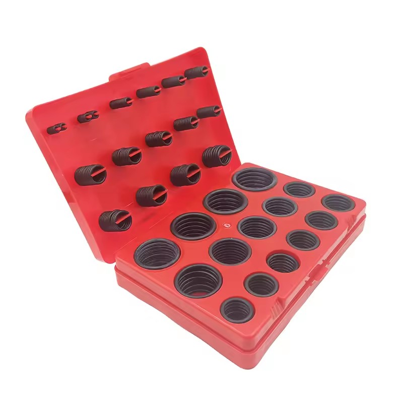 Professional Hardware Repair Tool Box with Color Rubber O Ring Sets Seal Kit Silicone Sealing Ring Spot Goods
