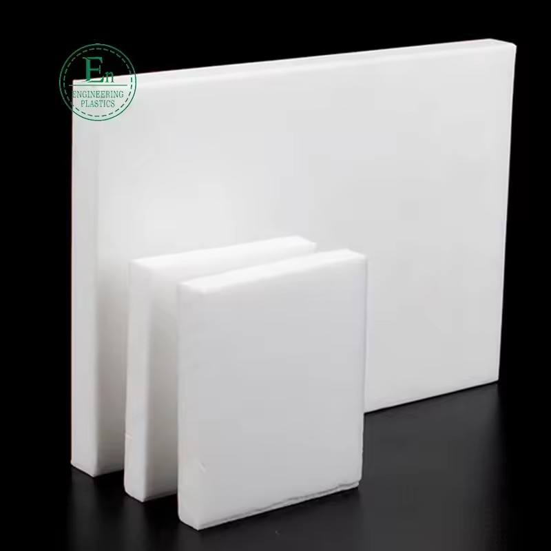 Wholesale Custom Thickness High Temperature Resistant Polytetrafluoroethylene PTFE Virgin Plastic Sheet for Cnc Machining Parts