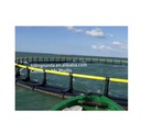 20m Tilapia Agriculture Hdpe Knotless Fish Farming Net Cage Nets