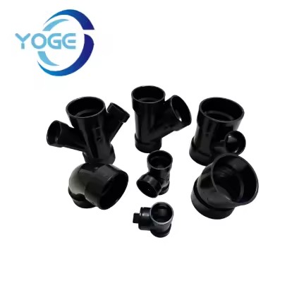 High Quality Sanitary Tee Sanitary Fittings ABS DWV Pipe Plastic Fittings