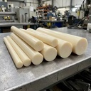 STE Pa6 Nylon Round Bars Customized Diameter Nylon Plastic Rod 8mm 9mm 10mm with CNC Customized Machined Service