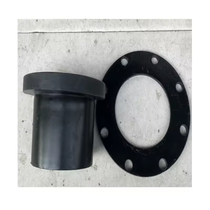 PN10 PN16 Hdpe Pipe Fitting Flange Adapter Stub Ends Carbon Steel Backing Rings