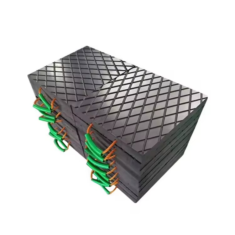 High-Polymer Wear-Resistant Compressive Plate Plastic Pad Manufacturers Supply Square Crane Outrigger Pad