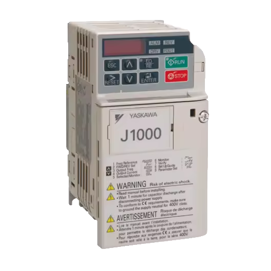 Yas-kawa AC Drive CIMR-VC4A0005BAA, VFD Inverter with Brake Chopper & RS485, IP20 Enclosure for Industrial Automation