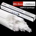 6.0mm PA6 Nylon Rivet Tubes Office Heat Set Binding System with Cutting Service Universal Fit 500mm
