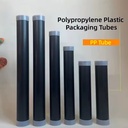 Customized Black PP Plastic Packaging Tubes (10-60mm Diameter) for Mailing Promotion Exhibition Use Custom Size