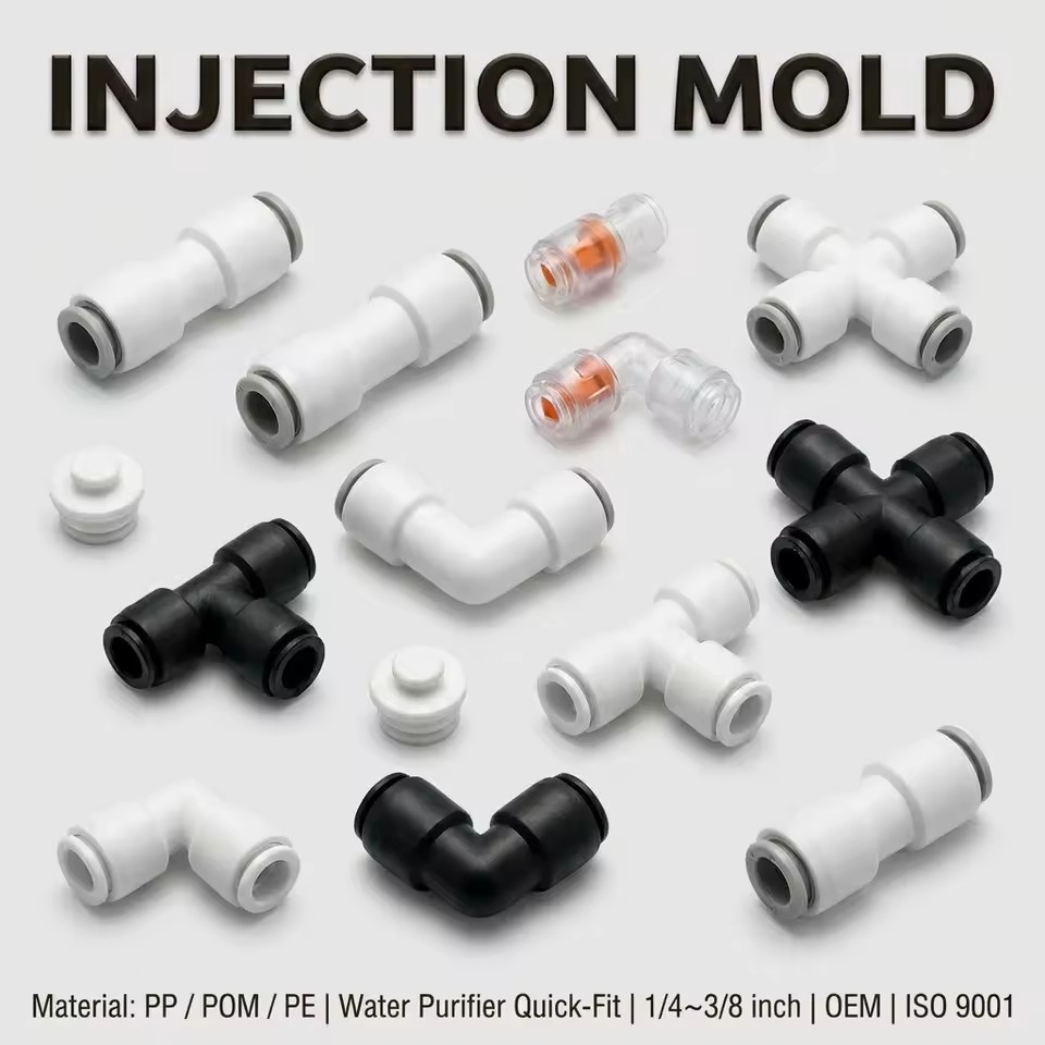 Manufacturer High Precision Plastic Injection Mold Making PVC PE PP Custom Elbow Pipe Fitting Mould