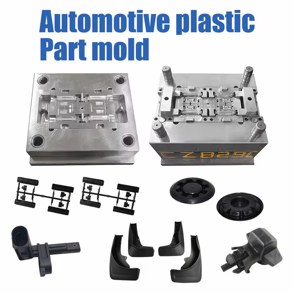 ABS/PP/PA Plastic Injection Molding for Auto Product Molds with Hot Runner/Cold Runner and One-stop Service