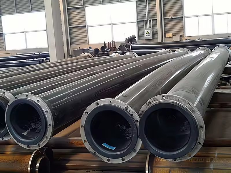 High Abrasion Resistant UHMWPE Pipe DN32-DN1200 Custom Size Industrial Plastic Pipe