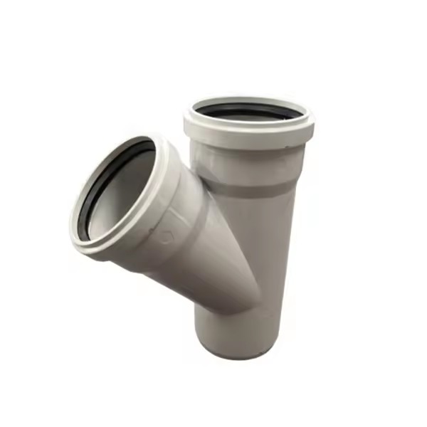 Manufacture DIN Standard PVC Drainage Pipes and Fittings Pvc Drainage Yee