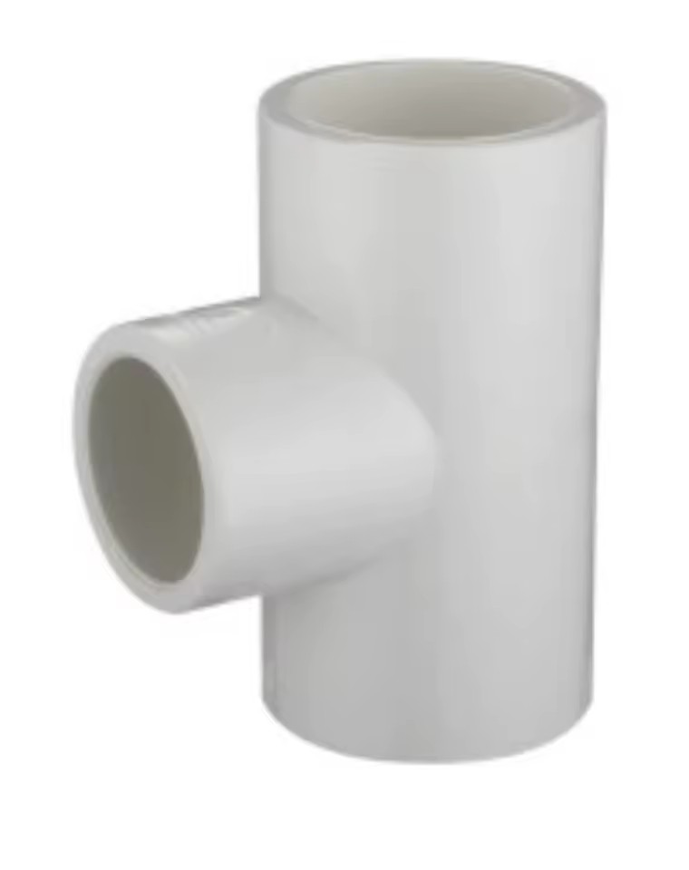 Manufacturer Plastic UPVC PVC Fittings for Plumbing PVC Pipe Fittings SCH40 Reducing Tee