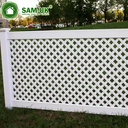 Cheap Pvc Fence Picket Vinyl Retractable Outdoor Trellis & Gates Pvc Privacy Panels for House Plastic Fence