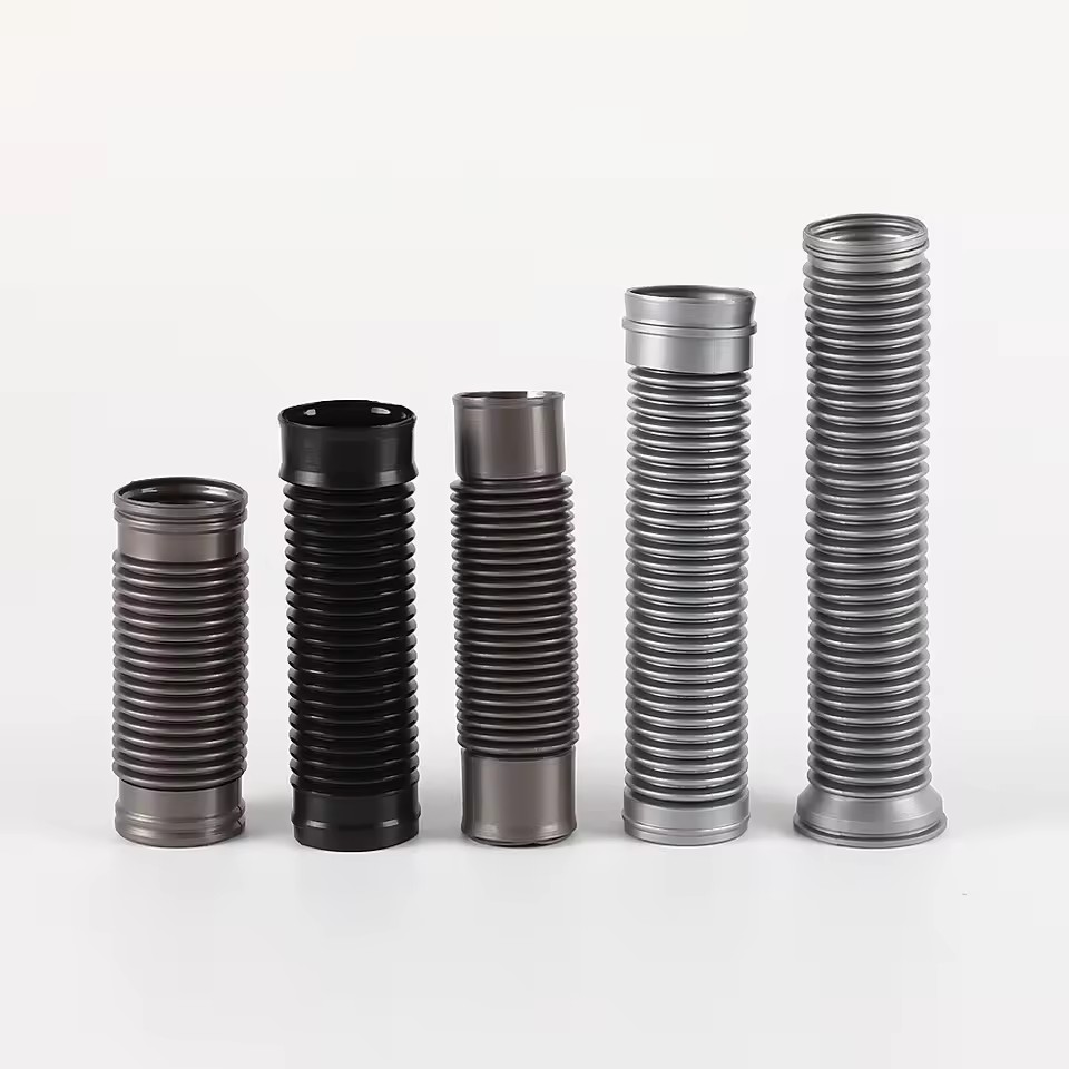 HJSJ Universal Plastic Corrugated Hose Accessories for Vacuum Cleaners Model 0025 Swivel Floor Brush Customizable Length
