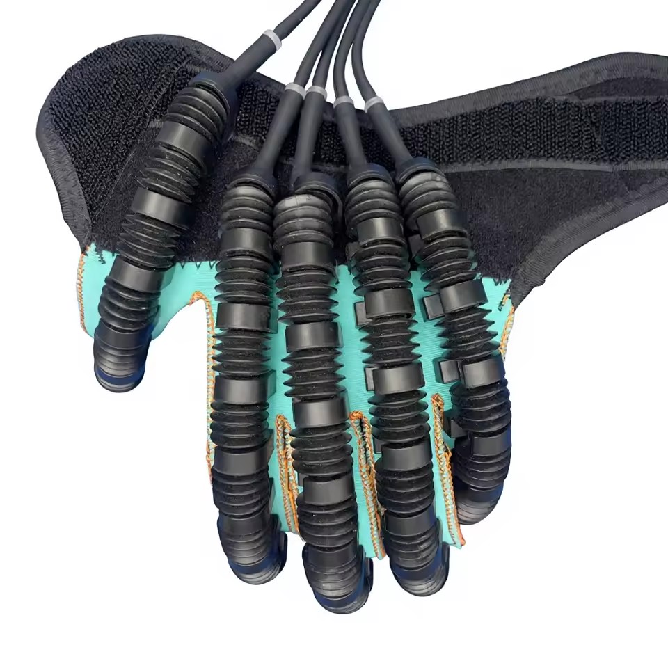 HJSJ Customized Model Rehabilitation Robotic Glove Single-wall Corrugated-tube Design for Smart Hand Exercise Zhejiang Origin